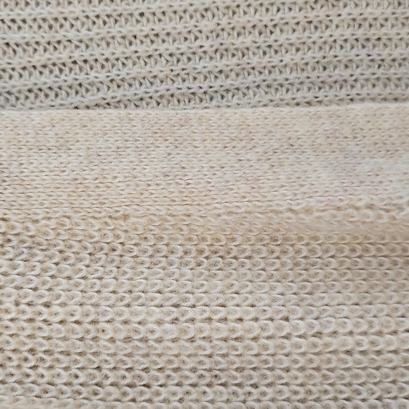 Auden Women's Open Front Sweater Robe with Pockets XL/XXL Oatmeal New - Picture 4 of 14